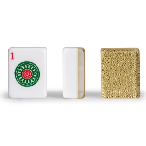 Set of 166 American Mahjong Tiles, "Golden Fortune" (Tiles Only Set)