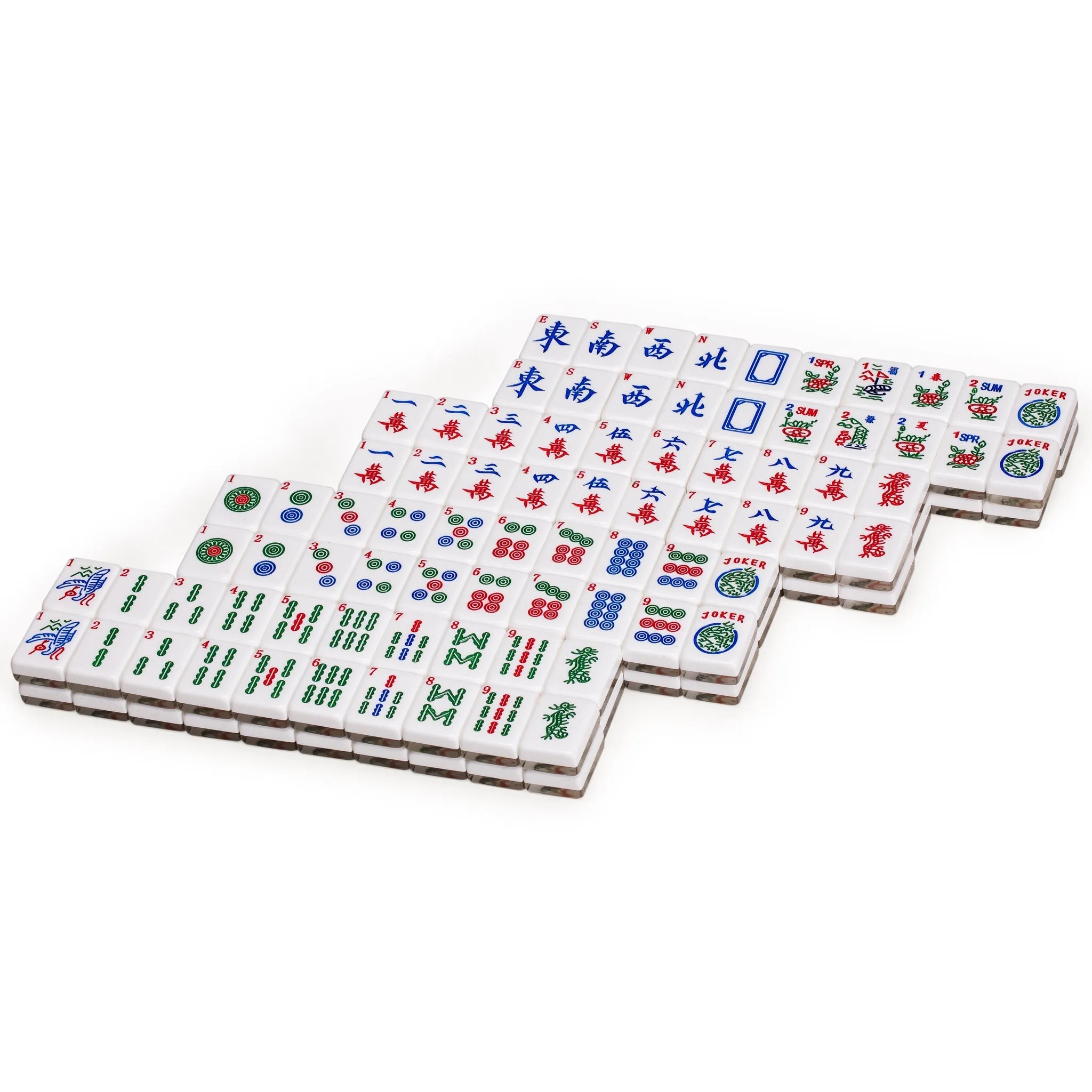 Set of 166 American Mahjong Tiles, "Koi" (Tiles Only Set)