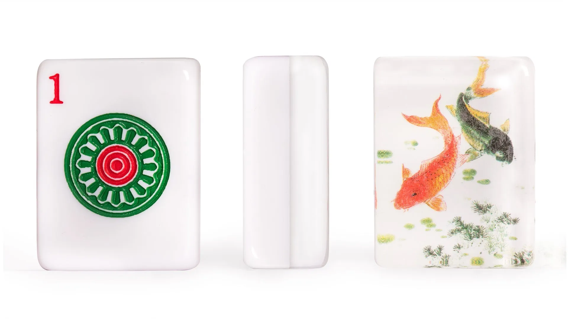 Set of 166 American Mahjong Tiles, "Koi" (Tiles Only Set)