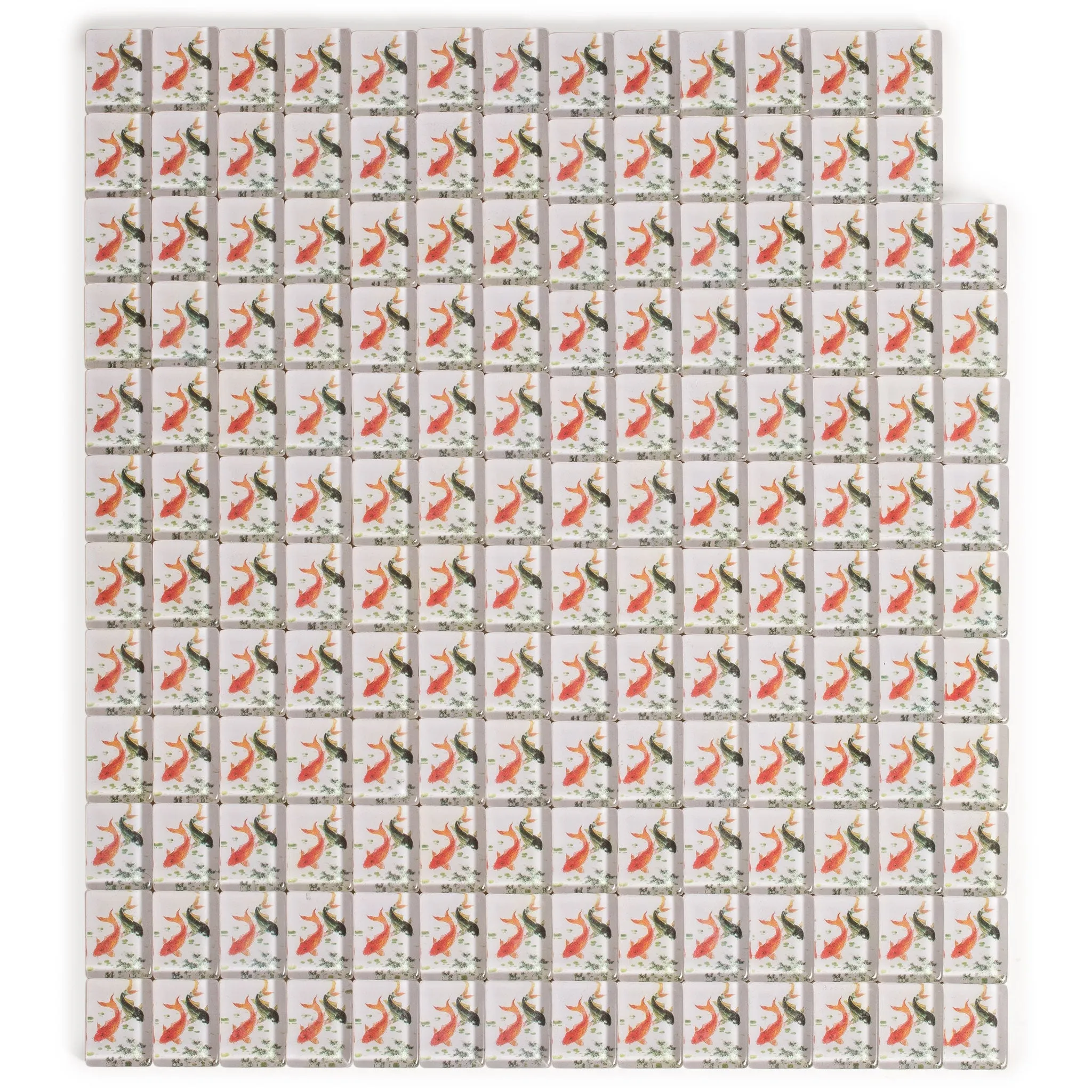 Set of 166 American Mahjong Tiles, "Koi" (Tiles Only Set)