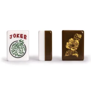 Set of 166 American Mahjong Tiles, "Peony" (Tiles Only Set)