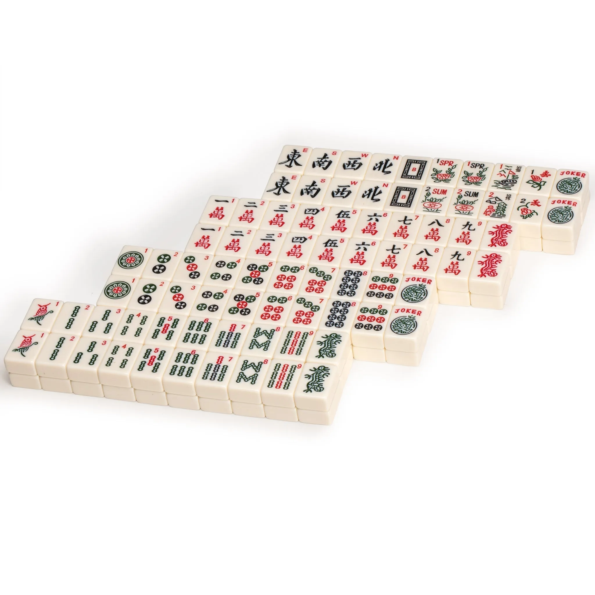 Set of 166 American Mahjong Tiles, "The Classic" (Tiles Only Set)