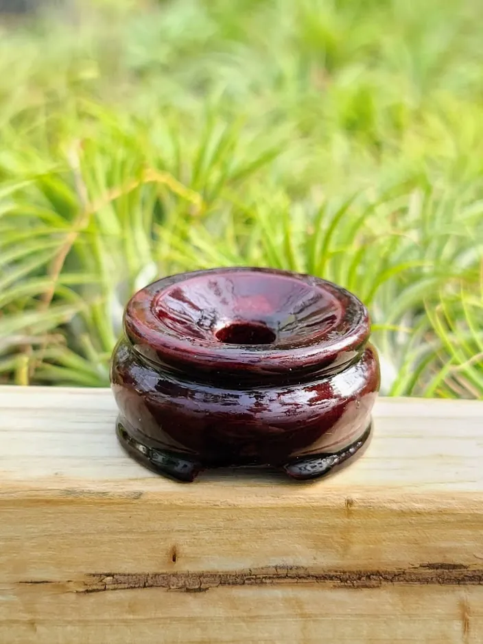 Small Classic Wooden Crystal Stand