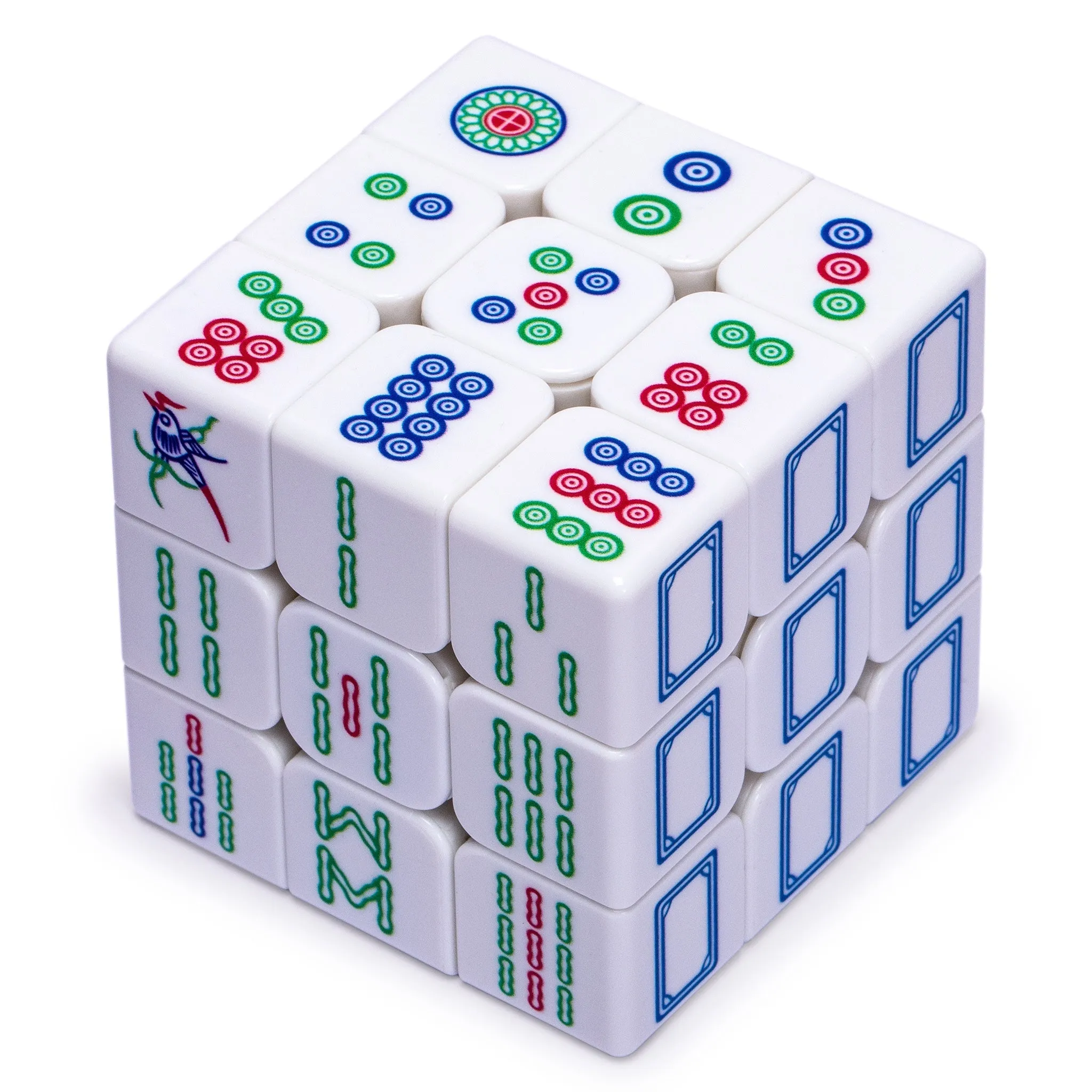 Stickerless Mahjong Magic Puzzle Cube