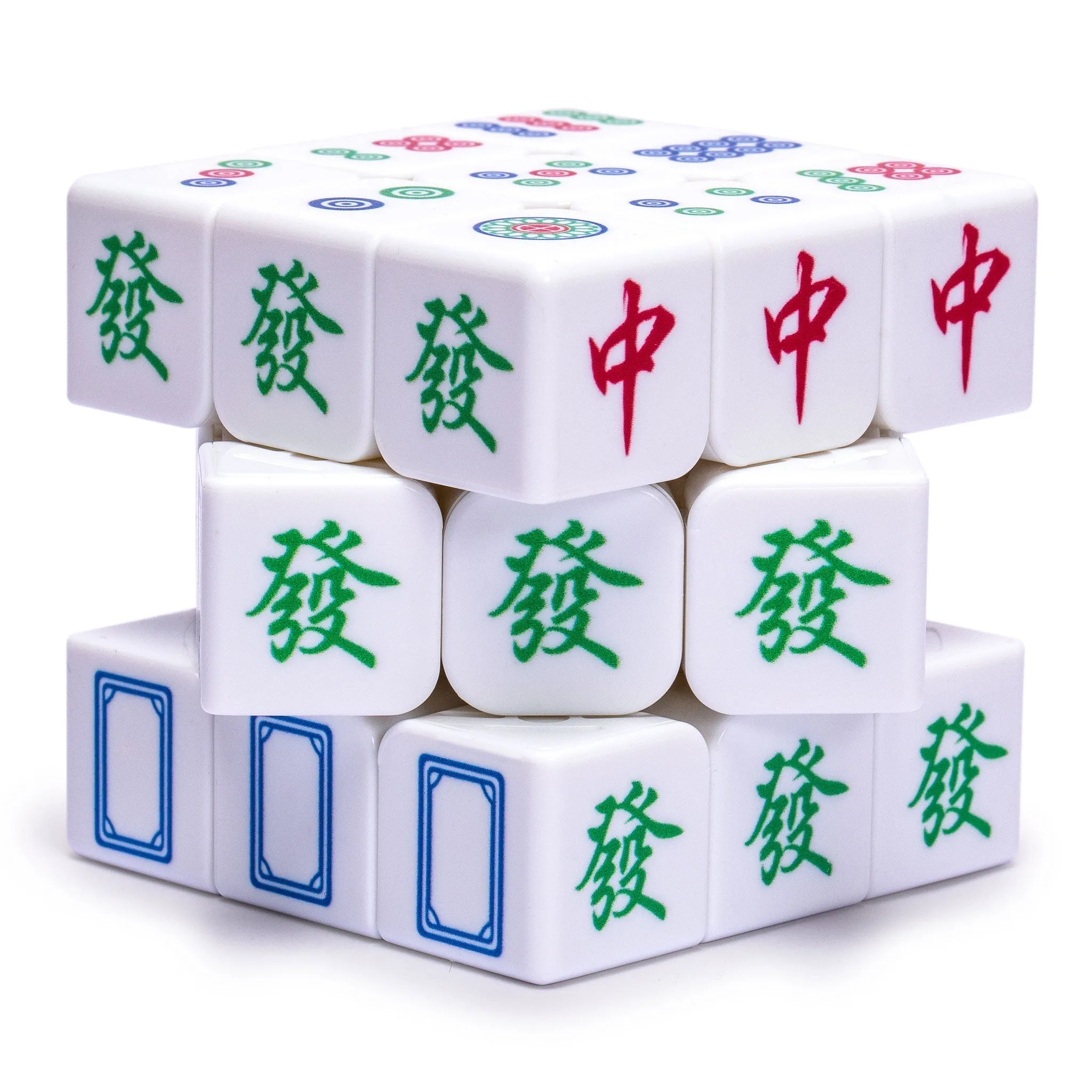 Stickerless Mahjong Magic Puzzle Cube