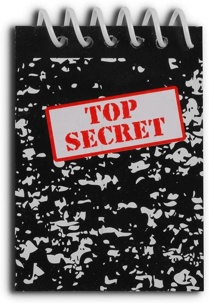 Top Secret Notebook