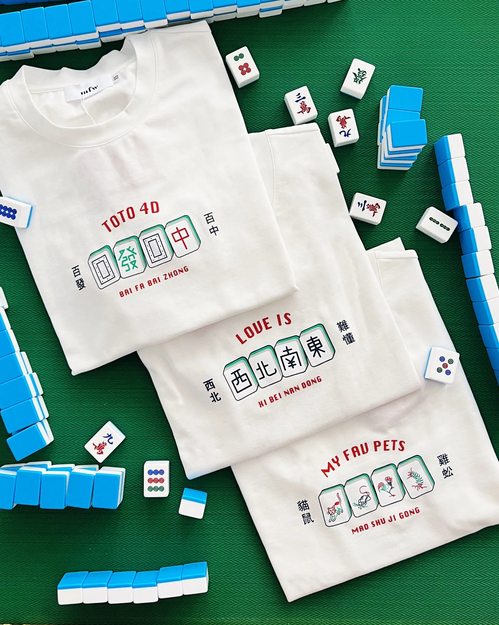 Toto 4D Mahjong Tee