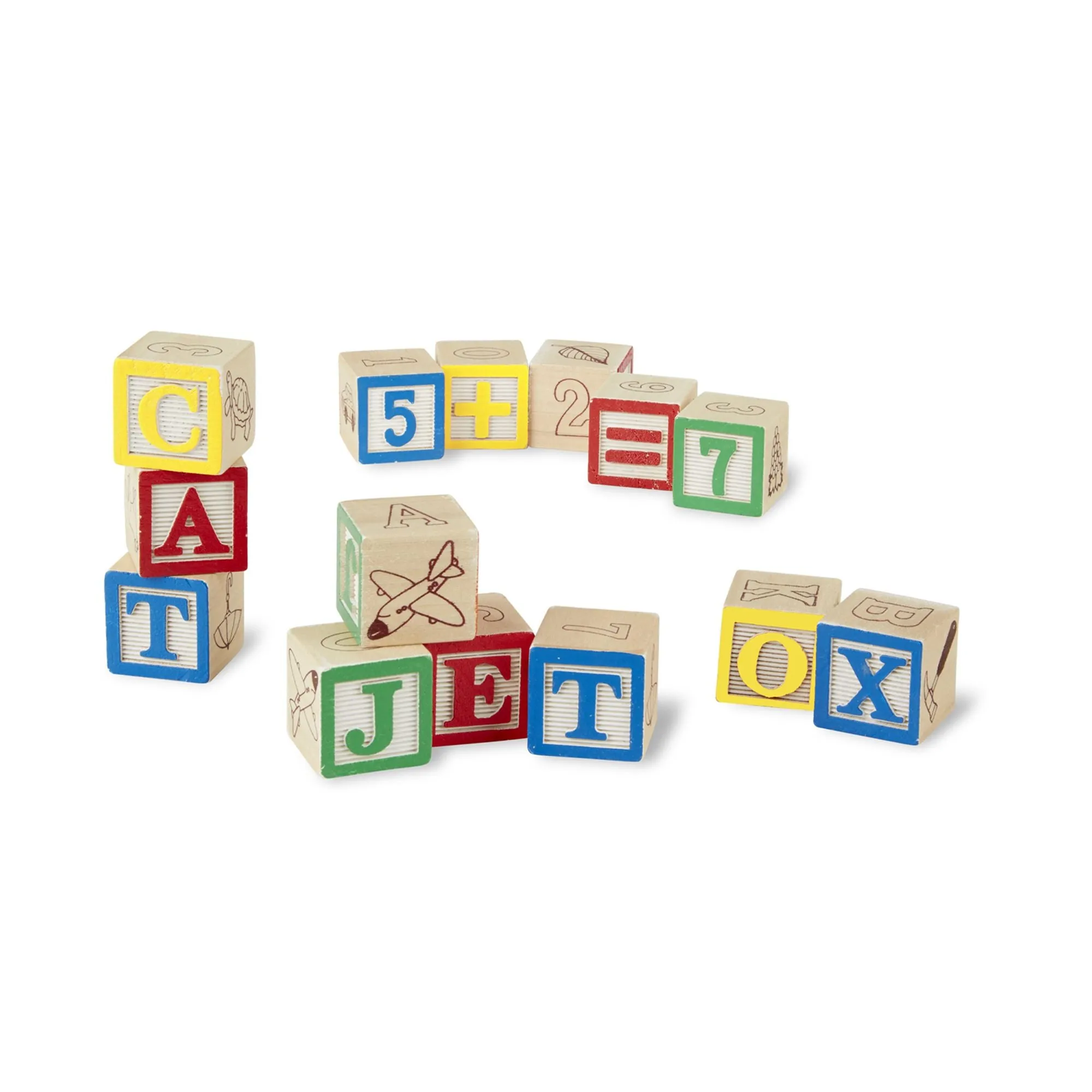 Wooden ABC/123 Blocks