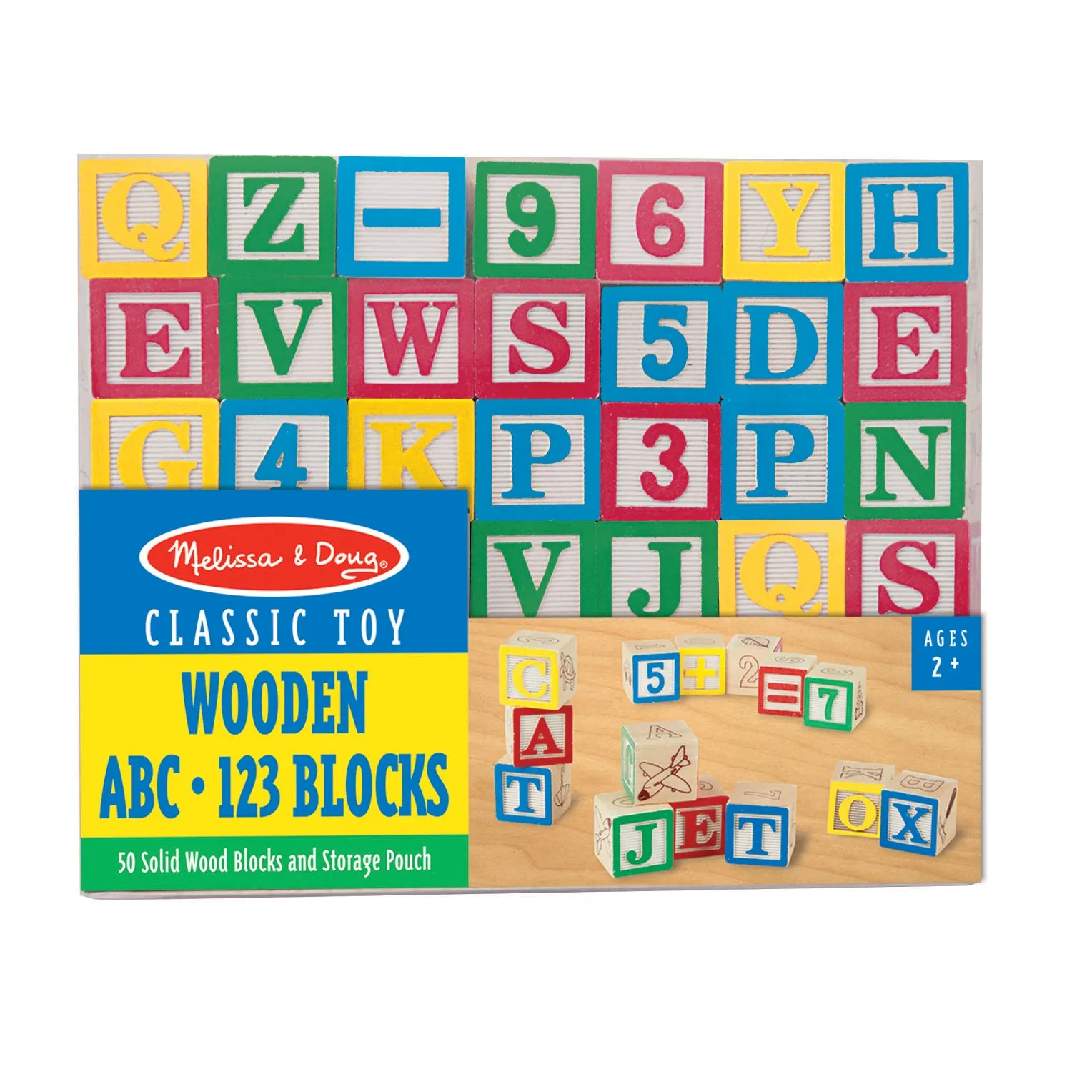 Wooden ABC/123 Blocks