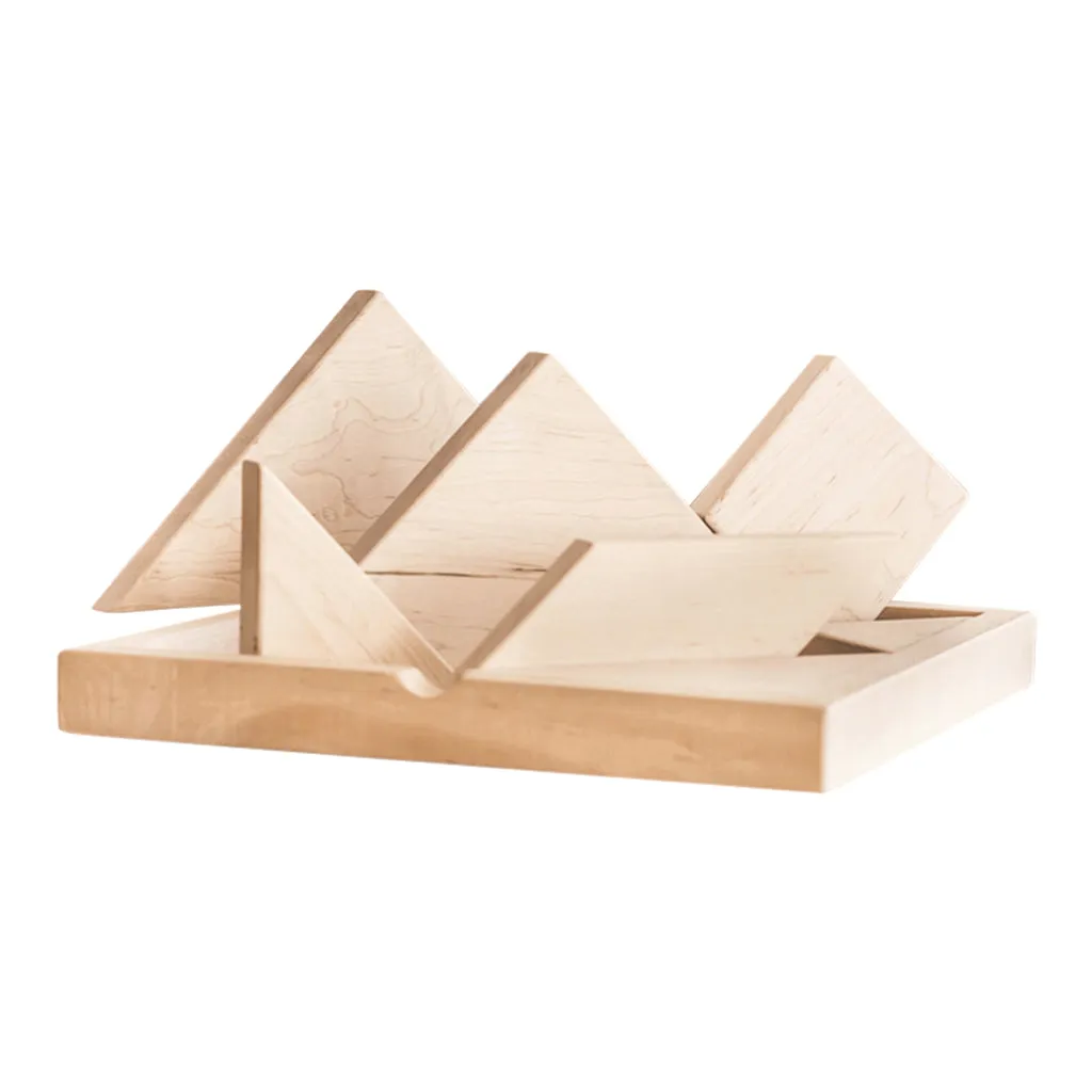 Wooden Brain Teaser - Tangram