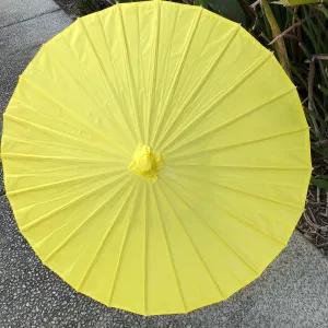 Yellow Wedding Paper Parasol